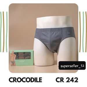 Celana dalam pria Crocodile 242 Harga 3 PCS