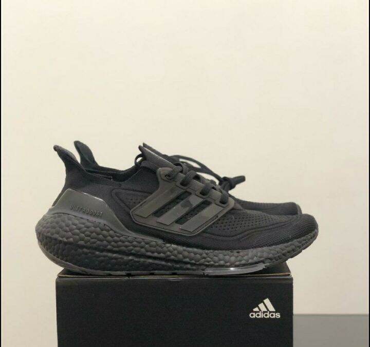 Adidas ultra boost sale triple black indonesia