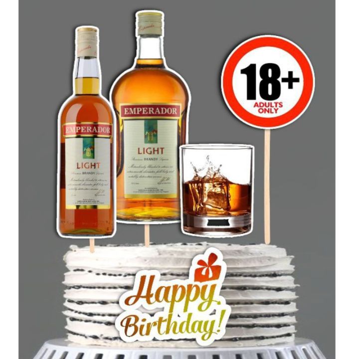 Emperador Cake topper set Lazada PH