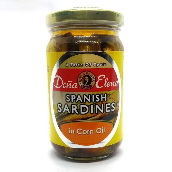 DONA ELENA SPANISH SARDINES IN CORN OIL (228g.) | Lazada PH