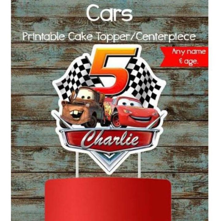 cars cake topper Lazada PH