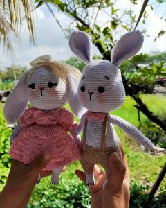[termurah]Amigurumi Wedding Rabbit