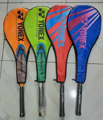 RAKET BULUTANGKIS BADMINTON FREE SARUNG 1PCS