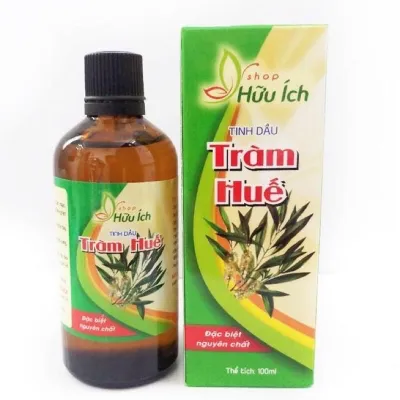 Dầu tràm Huế loại 1 100ml thơm nồng màu vàng đậm