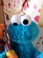 Original Ocean Park Sesame Street Monster Cookie and Ernie Plush. 