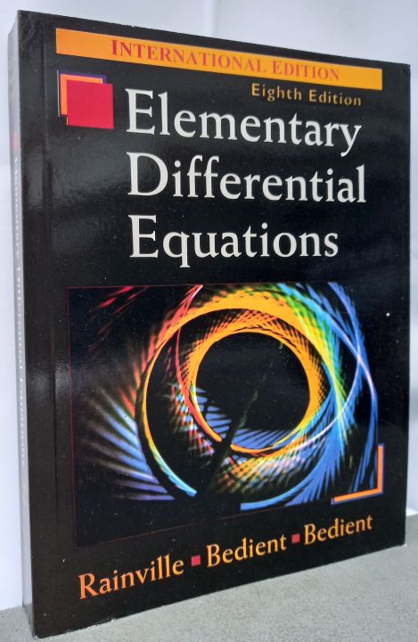 ELEMENTARY DIFFERENTIAL EQUATIONS (8TH EDITION) | Lazada PH