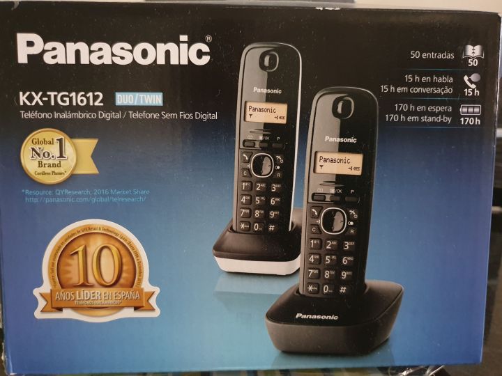 PANASONIC KX-TG1612 TWIN | Lazada Singapore