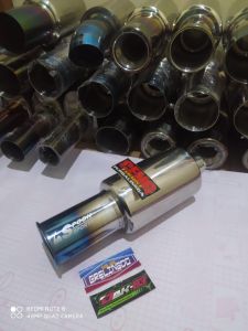 KNALPOT MOBIL BAS RACING SPON BLUE SERIES