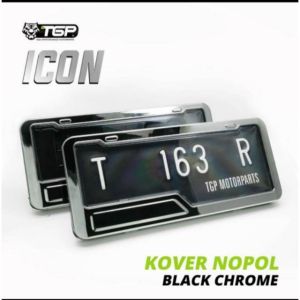 Cover plat nomor motor Icon aksesoris variasi Beat Vario 125 150s