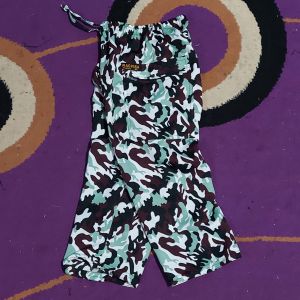 celana pangsi anak motif loreng