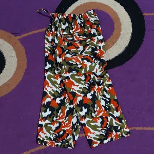 celana pangsi anak motif loreng