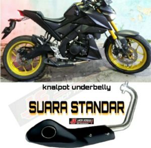 knalpot underbelly suara standar pnp cb150 cbr150 xabre vixion