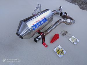 KNALPOT OVER UNTUK MOTOR CRF KLX WR 155 DTRACKER TRAIL