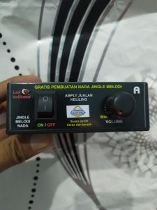 amply jualan keliling ice Cream cikcak cikcak di dingding harga satu set amply dan corong speaker