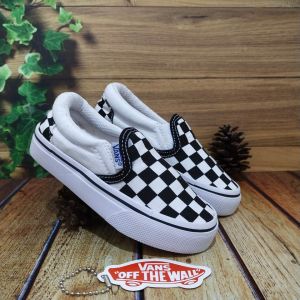 Sepatu Vans99 Anak Slip On Catur Laki Laki Perempuan Sepatu Sneaker Anak old Skool