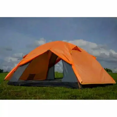 Tenda Compas Double Layer / kapasitas 2 - 3 orang / Tenda frame aluminium Aloy