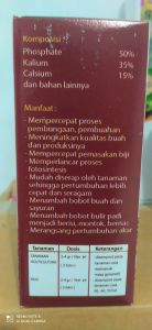 PHOSPATEKALIUMCALSIUM.super growth pupuk nutrisi perangsang pembobot bunga dan buah produk:ishikawajima yokado japan