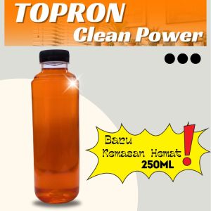 Cairan Pembersih Keramik Porselen Kamar mandi Topron Clean Power 1 Liter Membersihkan Noda Dan Kerak Membandel