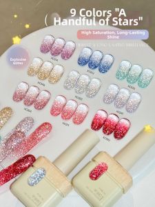 Kasi | Glimmering Sparkly Nail Gel 2026 New