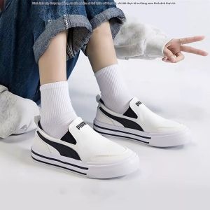 PUMA | Retro Slip-On Canvas Shoes