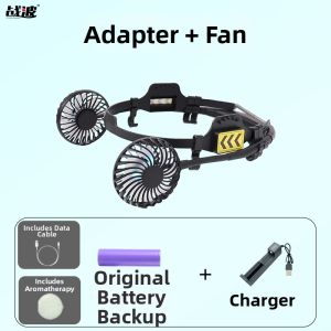 Fan-equipped Sun Protection Breathable Safety Helmet