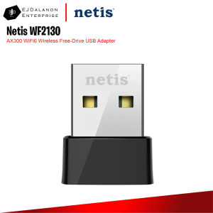 Netis WF2130 AX300 WiFi6 Wireless Free-Drive USB Adapter | EJDalanon Enterprise