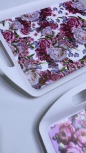 Baki Tray Plastik & Nampan Food Plastik Multifungsi Elegan