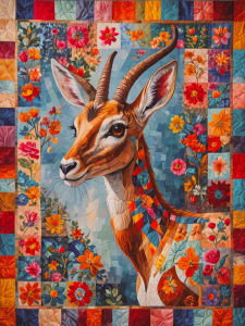 Huacan Full Square Round Diamond Painting Flower Tiger Camel Diamond Embroidery Animal Complete Kit Craft kit