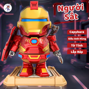 Đồ Chơi Robot Lắp Ráp Siêu Anh Hùng Cho Bé Mô Hình DIY Sáng Tạo Đồ Chơi Lắp Ghép Phát Triển Tư Duy
