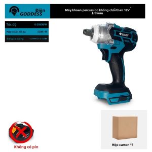 Cờ Lê Tác Động Không Dây Điện Brushless TW285 520N.m 1/2 Inch Tương Thích Với Pin Makita 18V Dùng Cho Sửa Chữa Ô Tô
