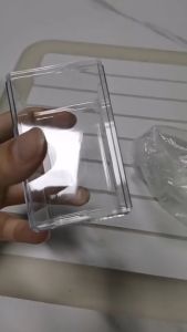 กล่องอะ คริลิคเก็บฝุ่นกันฝุ่น กล่องเก็บโมเดล กล่องโชว์ของเล่น  กล่องเก็บของพลาสติกฝาถุง