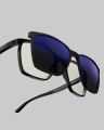 Sprinto Gaming Glasses: Duality SQ - Patented Detachable-Foldable Sun Frame, Anti Blue-Light Lens (Polarized). 
