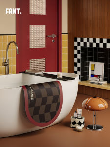 พื้นที่น้ำหนักเบาแบบกันลื่นสำหรับห้องน้ำแบบดูดซับน้ำได้ดี แห้งเร็ว ป้องกันการลื่นล้ม สำหรับผู้สูงอายุและเด็ก ป้องกันการลื่นล้ม