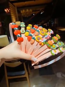 ALENADAY - Bando Anak Perempuan Lucu Fashion Korea Bondu Elastis Wanita Hiasan Aksesoris BND08