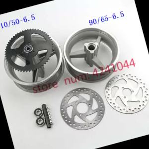 Bộ Mâm Hợp Kim 6.5 Inch Bánh Trước & Sau Dành Cho Xe Mô Tô Mini 47cc 49cc Xe Tay Ga Điện Xe Mô Tô Mini Tương Thích Với Moay-ơ 90/65-6.5 110/50-6.5