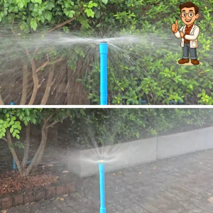 สปริงเกอร์ใบบัว 360° น้ำคว่ำ-น้ำหงาย กระจายน้ำทั่วถึง ใช้งานสะดวก ข่อต่อตรงสวมท่อ 1/2” ได้ทันที