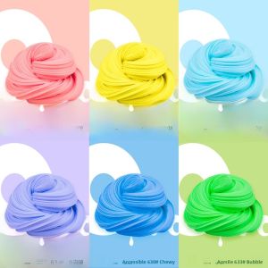 Trendy Slime Crystal Mud Toy Non-toxic Safe for Children Stress Relief Fat Fairy Air Bubble Glue Play Dough Slime Toy