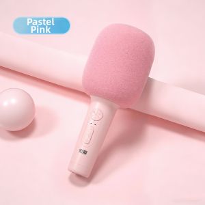 soaiy | Wireless Bluetooth Karaoke Microphone for Home & Kids Use with Built-in Speaker