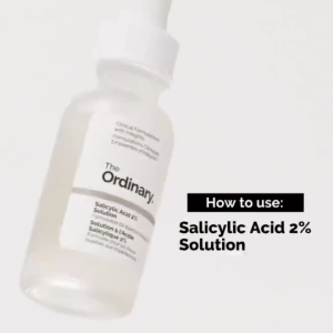 The Ordinary Salicylic Acid 2% Solution Facial Serum Gentle Exfoliating Liquid Unclog Pores Reduce Blackheads Control Oil Improve Congestion Acne Prone Skin Care Facial Essence