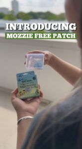 Three Star Brand Mosquito Repellent Beaded Patch