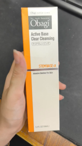 (Mới) Dầu tẩy trang O.ba.gi Active base clear cleansing 156ml - Japan