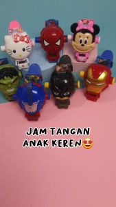JAM TANGAN ANAK LASER PROYEKTOR 24 GAMBAR - JAM ANAK LAKI-LAKI / JAM TANGAN ANAK COWO / JAM ANAK MURAH / JAM TANGAN KARAKTER /