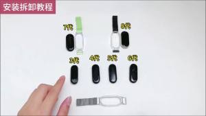 For Xiaomi Mi Band 3/4/5/6/7/8 Milanese Magnetic Strap + Transparent PC Protective Case Band Xiaomi Mi Band 8/7/6/5/4/3 Strap