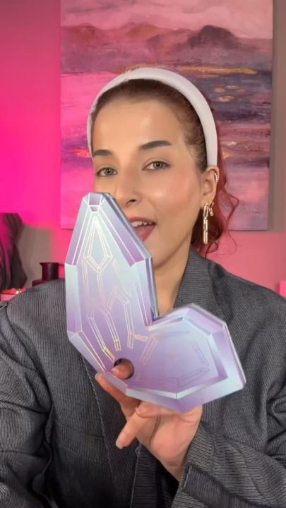 [ CLEARANCE SALE ] MOTHER OF PEARL Haute Holochrome Eyeshadow Palette - BLAZING (Eyeshadow Palette) MOP Original BPOM