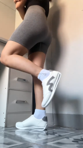 Chic Girly Pink-white Leisure Athletic Shoes For Women Cozy Breathable Jogging Shoes Trainers All Match Flexible Casual Shoes Sapatos For Women