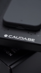 CAUDABE Sheath Case for iPhone 15+ 15 Pro 15 Pro Max (Blue/Black)