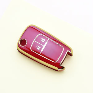 For Buick/Opel For Chevrolet Cruze Epica Lova Camaro Impala Aveo Malibu Sail Orlando 2/3/4/5 Buttons Soft TPU Car Key Case