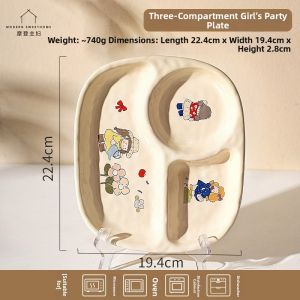 MODERN SWEETHOME | Sectioned Dining Plate 1 Piece