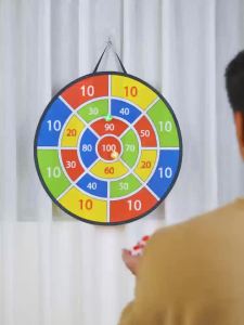 Children with Sticky Ball Large Dart Board Family Interactive Game Educational Arithmetic Indoor/Outdoor Sports Toys Gift
