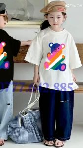 Áo thun bé gái quảng chau 10 tuổi dễ thương cho bé gái HEBI KIDS